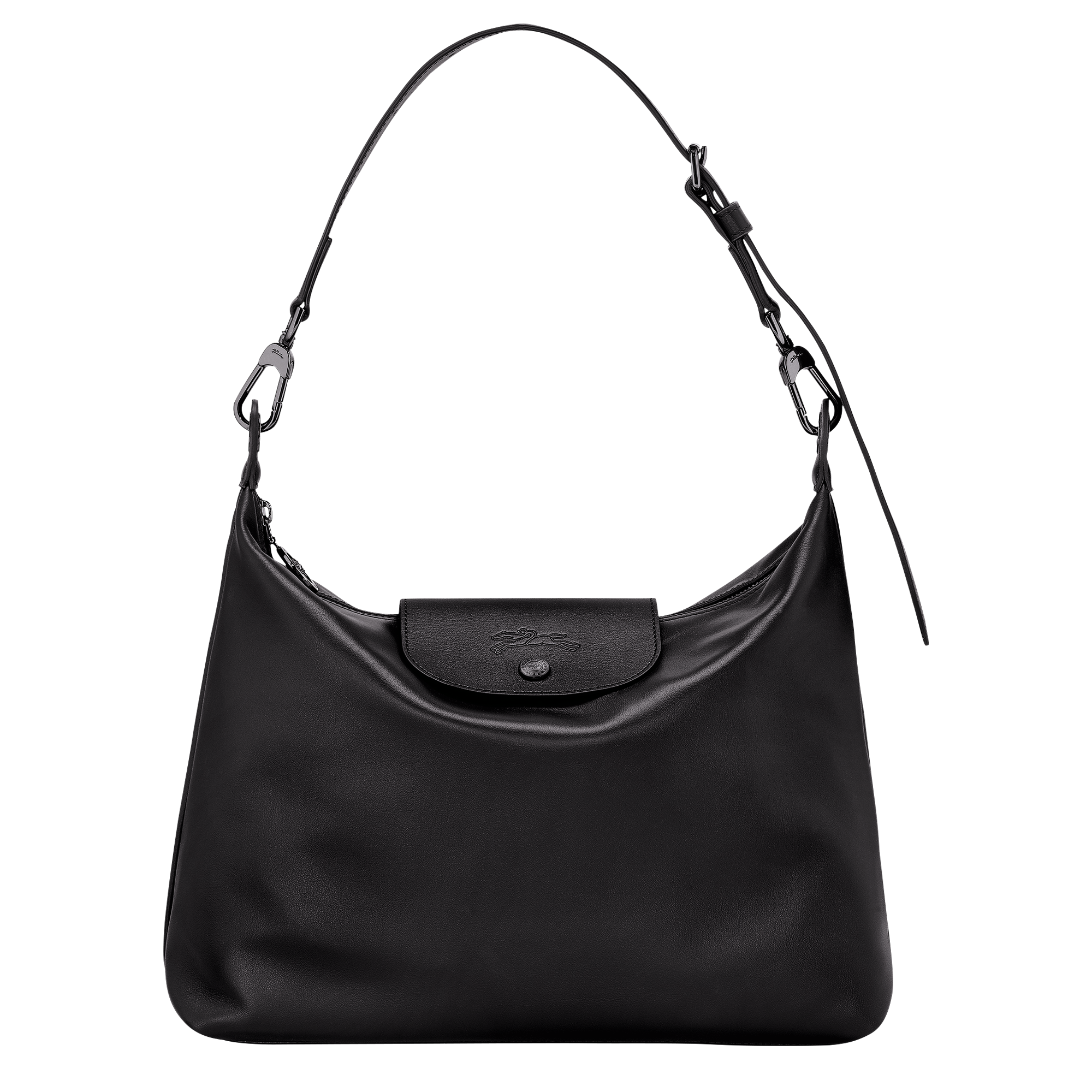 Buy Longchamp Le Pliage Xtra M Hobo bag Black in Saudi Arabia