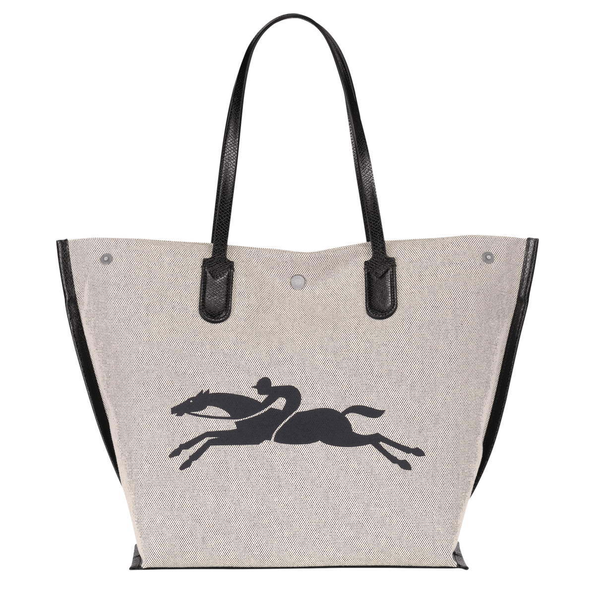 Buy Longchamp Roseau L Tote bag Ecru in Saudi Arabia