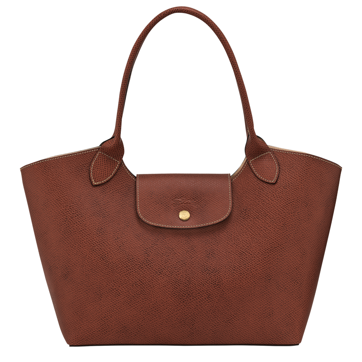 Buy Longchamp Épure L Shoulder bag Brown in Saudi Arabia