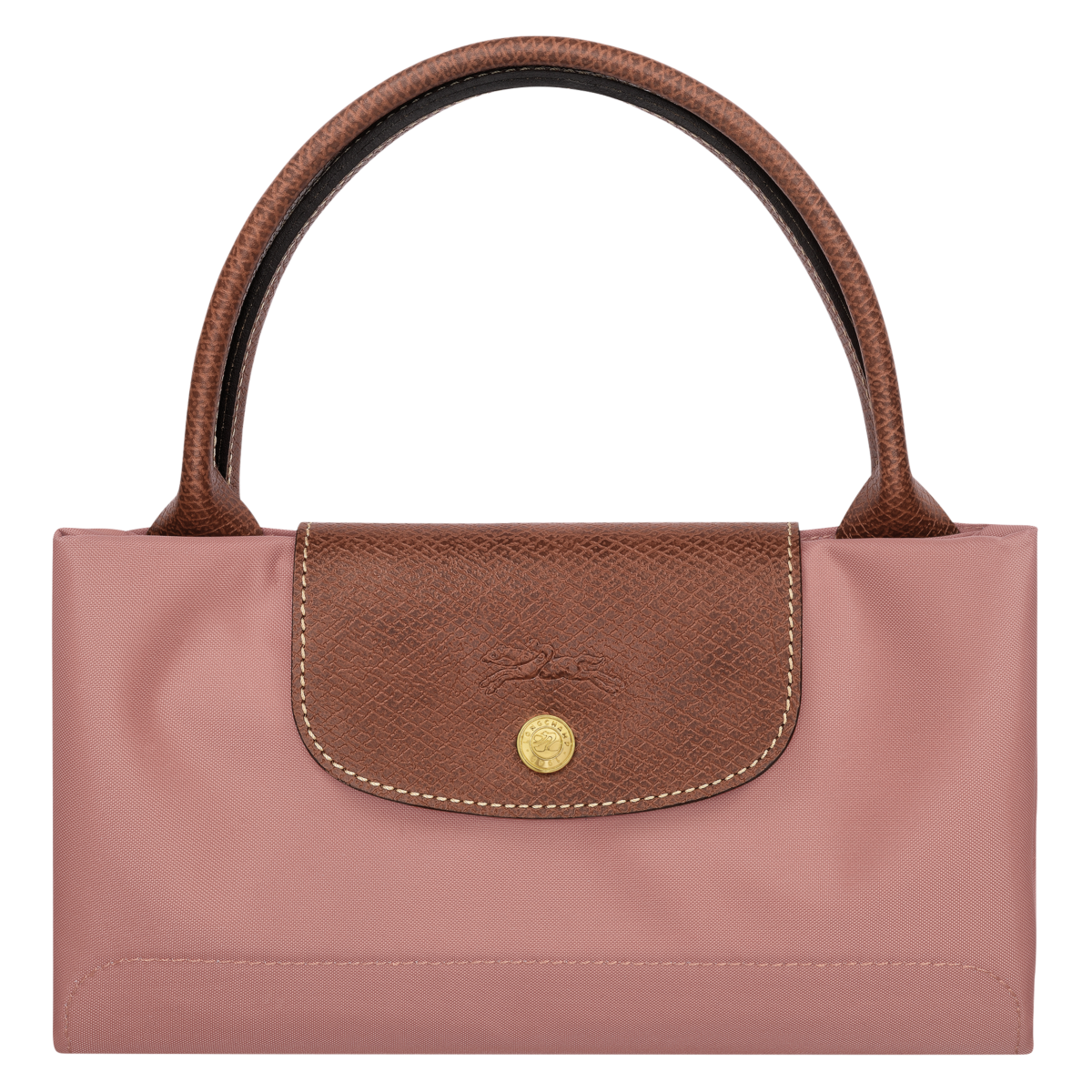Buy Longchamp Le Pliage Original M Handbag Pink Tea in Saudi Arabia