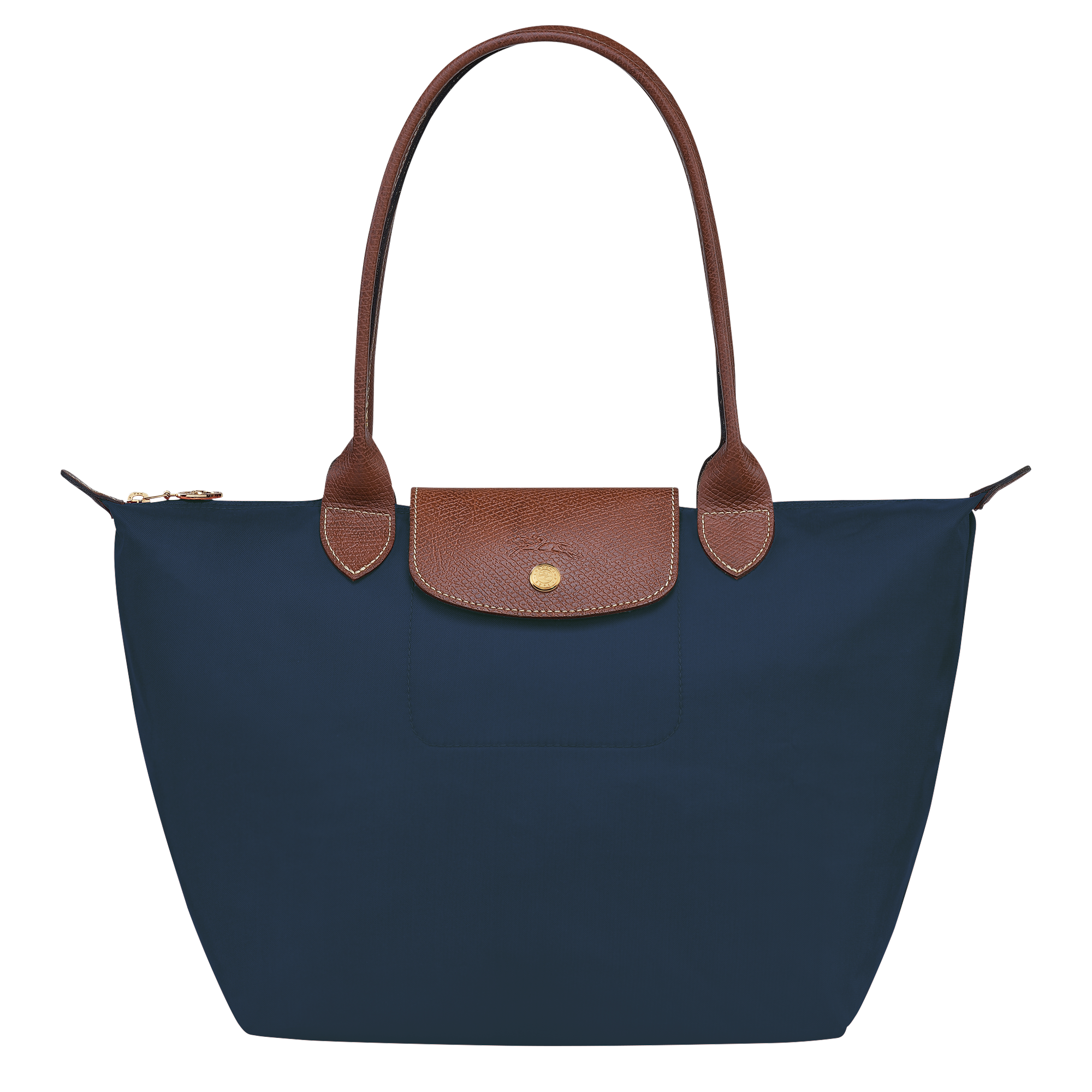 Buy Longchamp Le Pliage Original M Tote bag Navy in Saudi Arabia